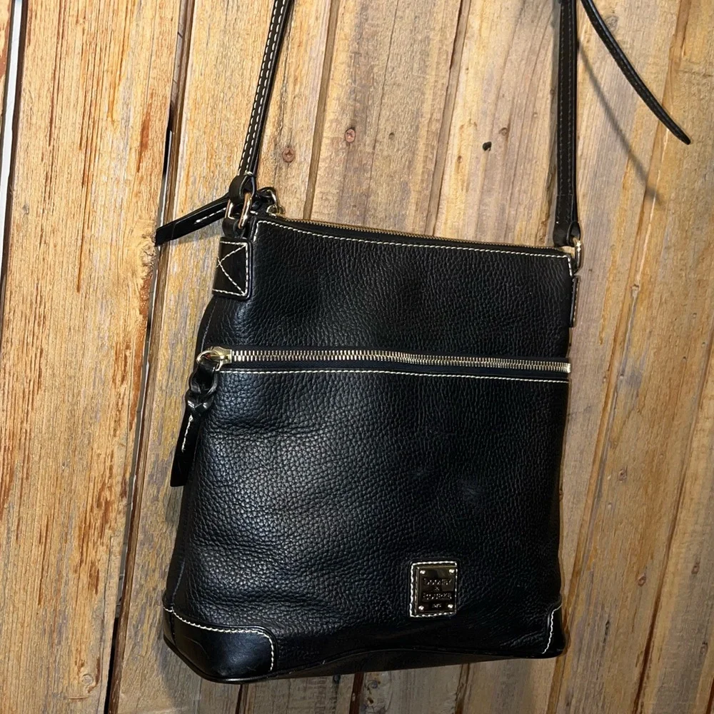 Dooney & Bourke Black Leather Shoulder Bag